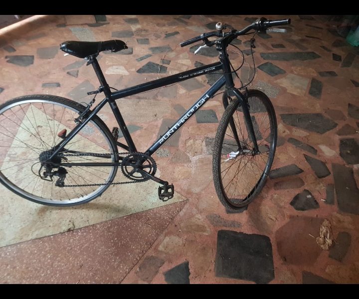 Run-through road bike
